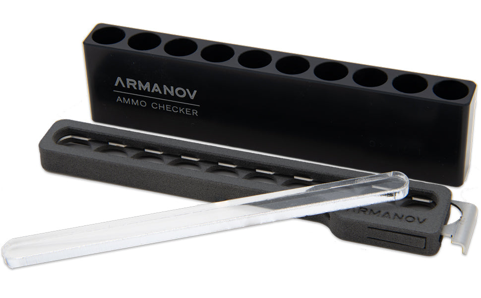 Ammo Checker 10 Rnd with Quick Transfer Cover and OAL Checker
