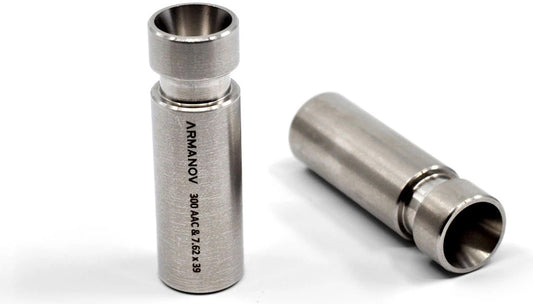 Armanov Powder funnel for Dillon powder measure - .300 BLK / 7.62x39