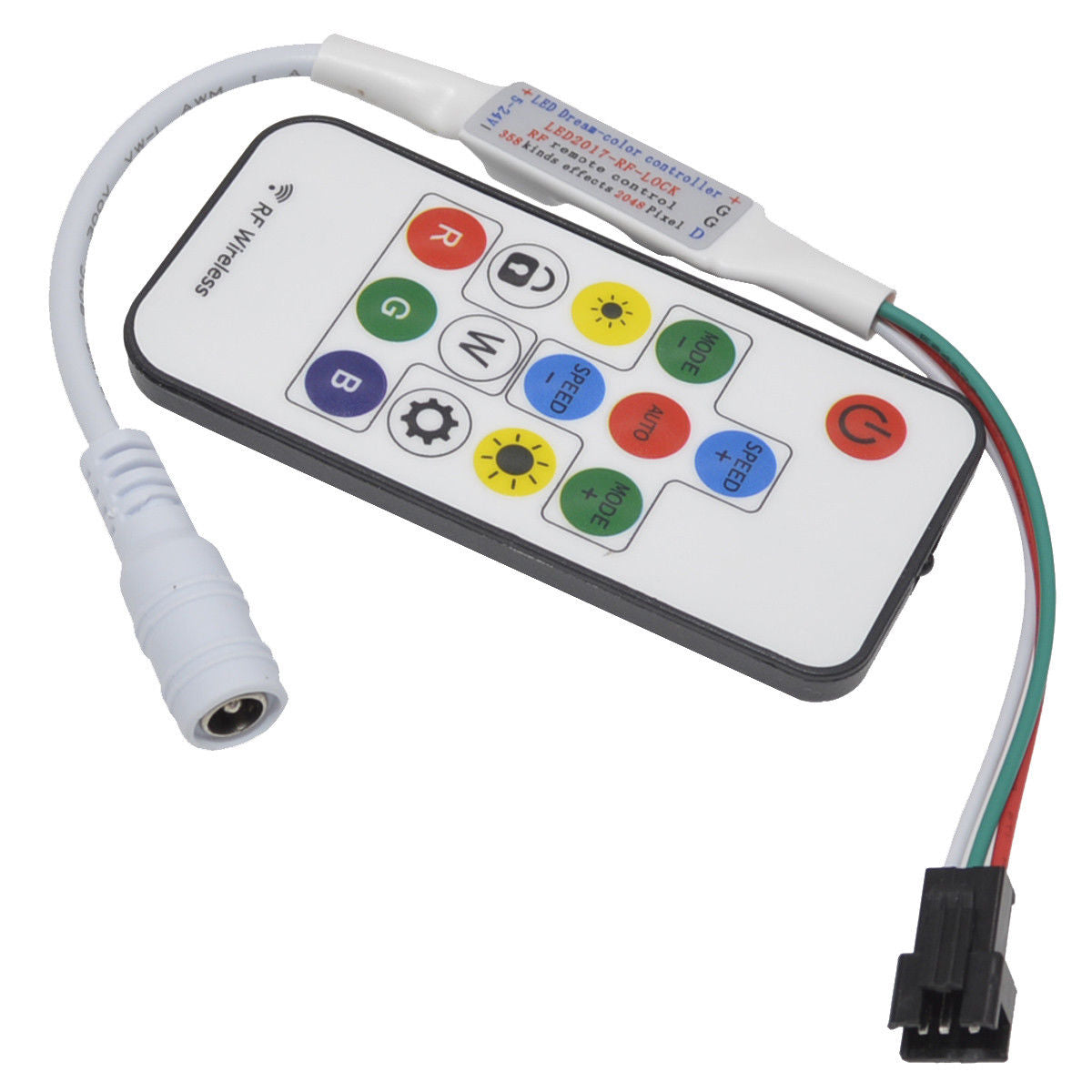 LED RGB RF Remote Controller DC 5-12V 14 Key +GGD for WS2811 WS2812B Strip Light