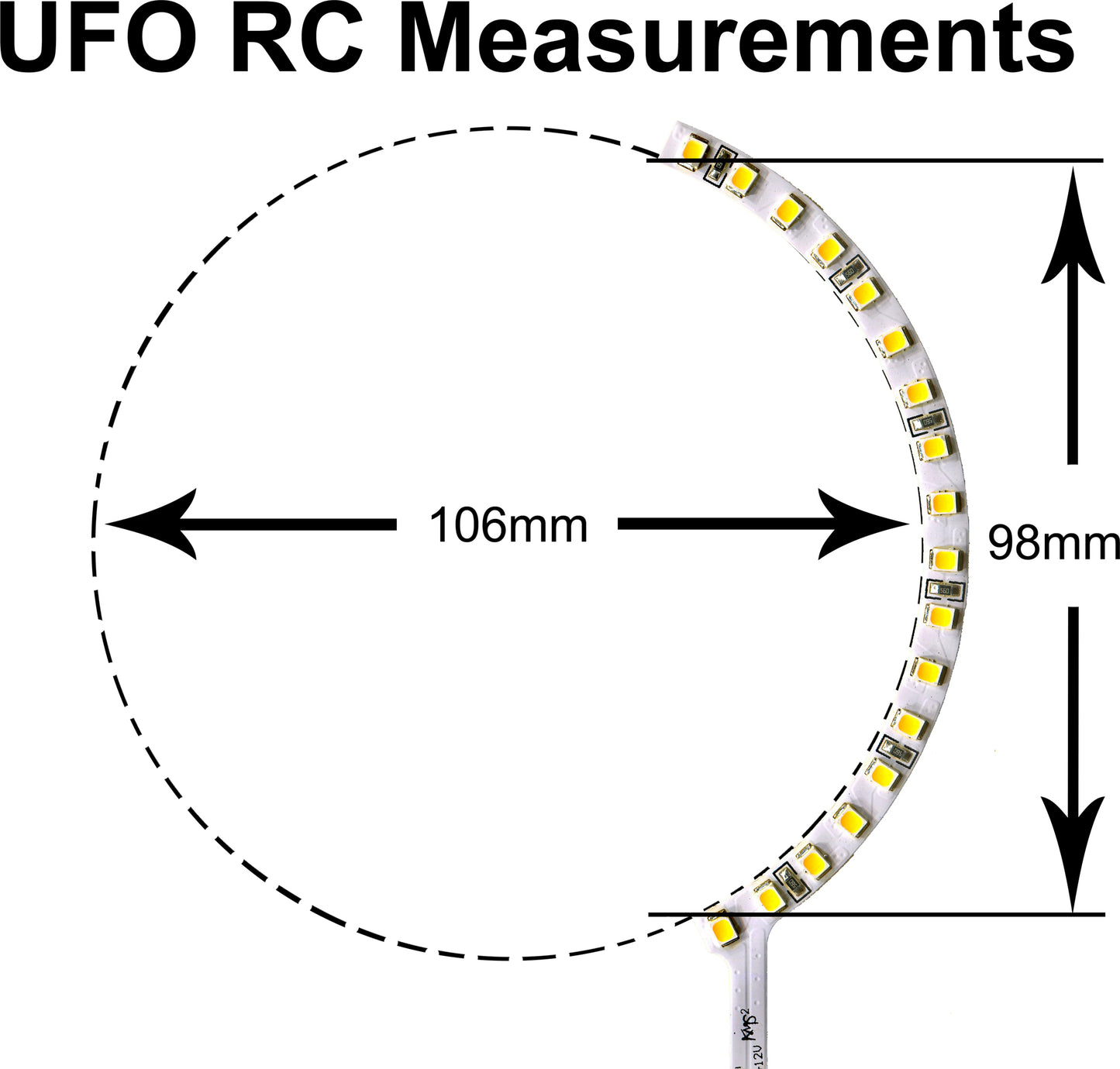 UFO RC Reloading Press Light for RCBS Pro Chucker Pro 5 & 7