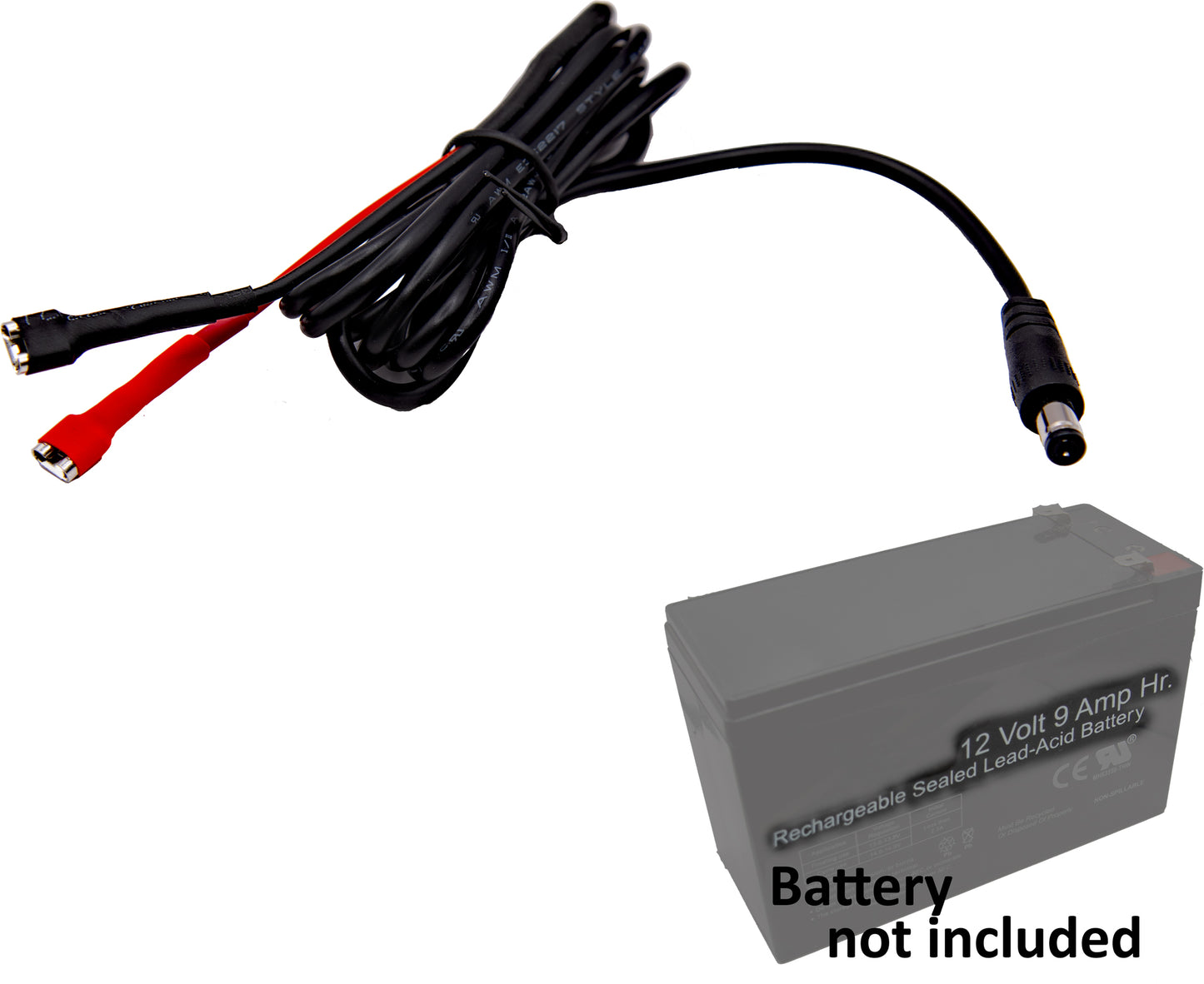 12 Volt Battery Adapter for Reloading Press Lights