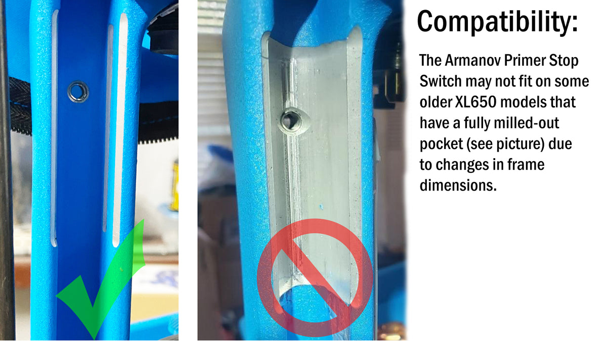Primer Stop Switch for Dillon XL650