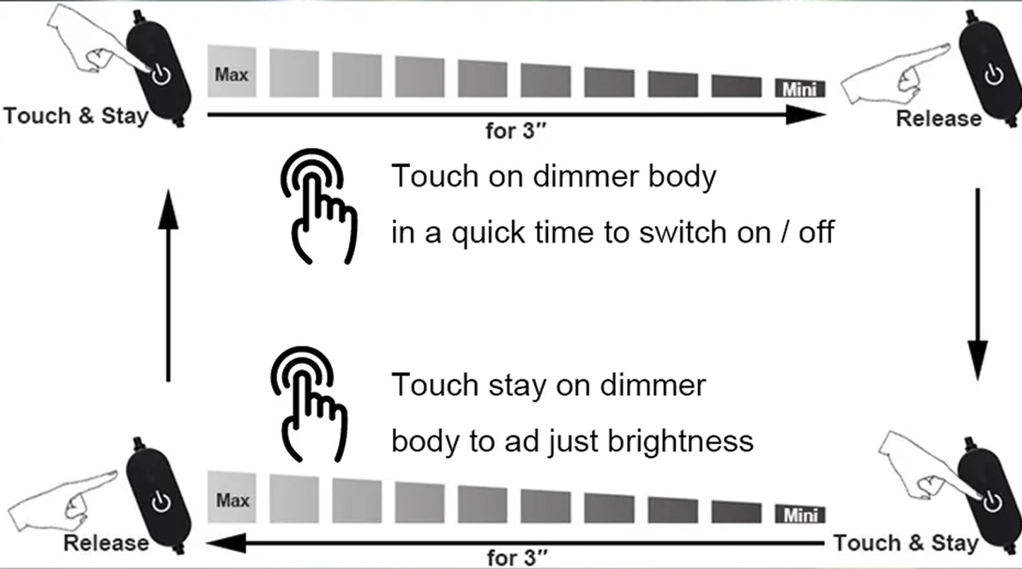 Step-less Dimmer Switch