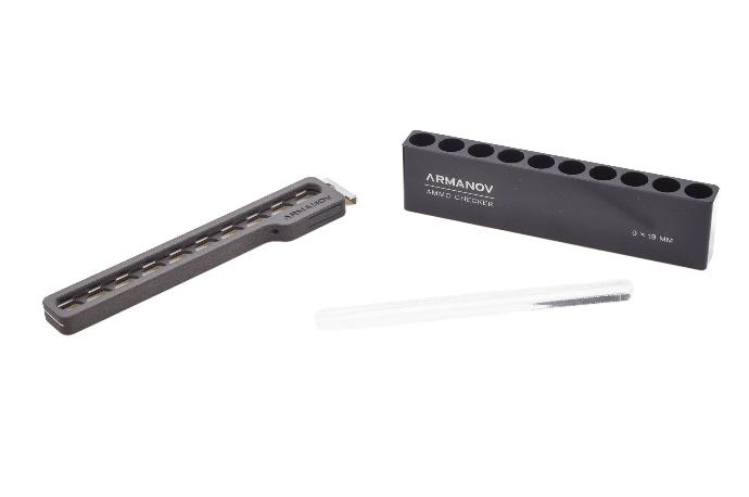 Ammo Checker 10 Rnd with Quick Transfer Cover and OAL Checker