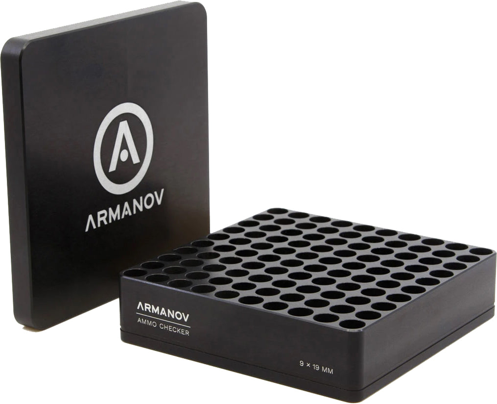 Armanov Ammo Checker Block 100 Rnd with Flip Cover